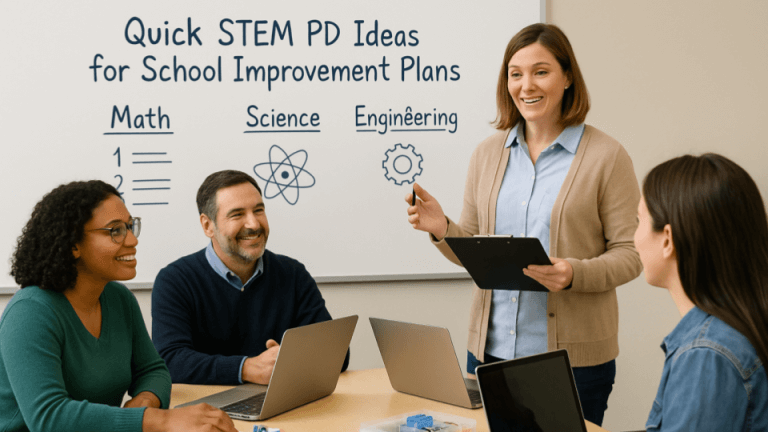 5 Signs Teachers Need STEM & AI Confidence for the School Year Ahead